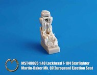 Lockheed F-104 Starfighter Martin-Baker Mk. Q7(A) Ejection Seat Universally Apllicable #MST48065