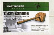  MasterPiece Models  1/35 15cm Kanone (As used in Atlantic Wall) MASCD7011