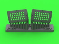 North-American P-51D Mustang - carburator air filter cover - standard holed type #AM32139