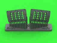 P-51 Mustang Carburetor Air Filter Cover RAF Louvered Type Ver A (REV kit) #AM32140