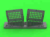 P-51 Mustang Carburetor Air Filter Cover Standard Holed Type (ZKM kit) #AM32142