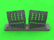 P-51 Mustang Carburetor Air Filter Cover RAF Louvered Type Ver A (ZKM kit) #AM32143