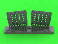 P-51 Mustang Carburetor Air Filter Cover RAF Louvered Type Ver B (ZKM kit) #AM32144