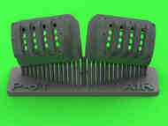 P-51 Mustang Carburetor Air Filter Cover RAF Louvered Ver B Type (AFX kit) #AM48191