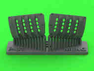 P-51 Mustang Carburetor Air Filter Cover RAF Louvered Type Ver B (MNG kit) #AM48194