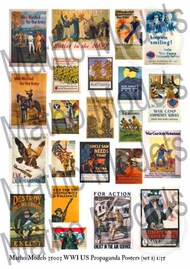  Matho Models  1/35 WWI US Propaganda Posters (set 1) MAT35003