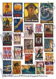  Matho Models  1/35 WWI Canada Propaganda Posters MAT35004