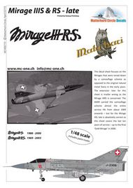 Dassault Mirage IIIS & RS late [Dassault Mirage IIIE] #MHN48015