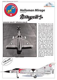  Matterhorn Circle  1/48 Dassault Mirage IIIS Holloman [Dassault Mirage IIIE] MHN48016