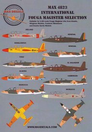  Max  1/48 International Fouga CM.170 Magister MAX4823