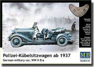 German Military Car, WWII era, Polizei-Kubelsitzwagen ab 1937 - Pre-Order Item #MTB35101