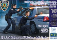  Masterbox Models  1/24 The Heist: Sgt. Jack Melgoza & Patrol Woman Sally Taylor in Shootout MTB24064