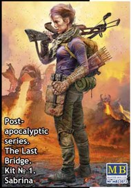  Masterbox Models  1/24 Post-Apocalyptic: Sabrina the Protector w/Weapons* MTB24073