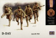  Masterbox Models  1/35 U.S. Rangers, Normandy 1944 - 4 Figures MTB35020