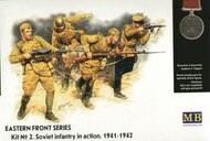 WWII Soviet Infantry in Action, 1941-1942 Eastern Front Series #MTB35023