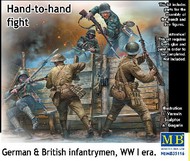  Masterbox Models  1/35 WWI Hand-to-Hand Fight German & British Infantrymen (5) MTB35116