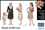  Masterbox Models  1/35 WWII Civilian Women (5) MTB35148
