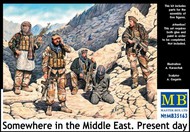  Masterbox Models  1/35 Somewhere in the Middle East, Present Day Special Ops Team w/Hostage (5) MTB35163