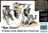  Masterbox Models  1/35 Man Down! US Modern Army Middle East (4) MTB35170
