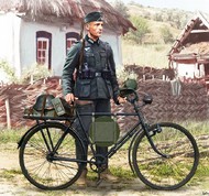  Masterbox Models  1/35 German Soldier w/Bicycle 1939-42 MTB35171