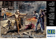 Zombieland: Zombie Hunter Road to Freedom (4 Zombies & Escaping Girl) #MTB35175