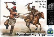 Tomahawk Charge Indians w/Weapons (2) & Horse (1) #MTB35192