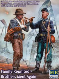  Masterbox Models  1/35 Family Reunited American Civil War End of the War Confederate & Union Soldiers (2) MTB35198