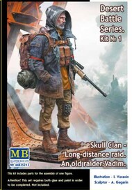  Masterbox Models  1/35 Desert Battle: Long Distance Raid Skull Clan Old Raider Vadim MTB35213