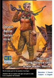  Masterbox Models  1/35 Desert Battle: Long Distance Raid Skull Clan New Leader Hanna MTB35214
