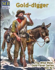 Wild West Gold-Digger w/Donkey (New Tool) #MTB35233