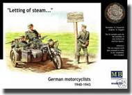  Masterbox Models  1/35 German Motorcyclists, 1940-1943 MTB35039