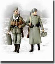  Masterbox Models  1/35 Supplies, at last!, German soldiers, 1944-45 - 2 German Soldiers and Suppliers MTB35053