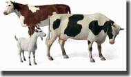 Masterbox Models  1/35 Domestic Animals - contains 2 Cows and 1 Goat MTB35066