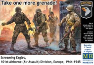  Masterbox Models  1/35 Screaming Eagles 101st Airborne (Air Assault) Division Europe 1944-1945 (4) MTB35074
