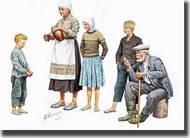 Eastern Region Peasants WWII Era - 5 Figures Set #MTB35088