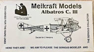 RARE - Albatros C. III #ME1712