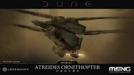  MENG Models  NoScale Dune Movie: Atreides Ornithopter (7"wingspan, 4"long) MGKMMS11