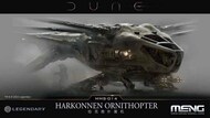  MENG Models  NoScale Dune Movie: Harkonnen Ornithopter (7"wide, 3.5"long) MGKMMS14