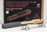  MENG Models  1/35 Russian 9M38 Surface-To-Air Missile Display Racks & Missile Container MGKSPS63