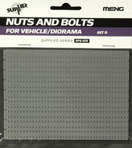 MENG Models  1/35 Nut & Bolt Caps Set D Plastic MGKSPS09