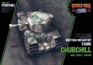  MENG Models  NoScale War Toons - British Infantry Tank Churchill* MGKWT017
