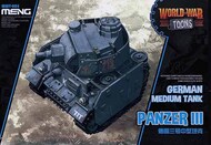 MENG Models  NoScale German Med Toon Tank PanzerIII MGKWWT005