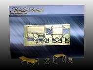  Metallic Details  1/72 Set for the interior of the tent. MDMD7209