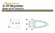  Metallic Details  1/48 Douglas A-1H Skyraider. Masks MDMDM4827