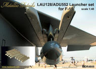  Metallic Details  1/48 LAU-128/ADU-552 Launcher set for McDonnell F-15 Eagle MDMDR4805