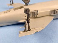 Metallic Details  1/48 BAe Harrier GR.1/GR.3 Landing gears with wheels 3D printed MDMDR48124