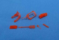  Metallic Details  1/48 Set contains 3D-printed parts for detailing of chain gun M230 for helicopter model AH-64 MDMDR4883