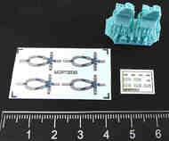 Pilot seats for Sikorsky UH-60, SH-60, MH-60 early #MDMDR72117