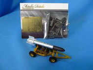  Metallic Details  1/72 Tiny Tim Rocket with trailer MDMDR7228