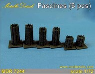  Metallic Details  1/72 Fascines (x 6 pcs) MDMDR7244